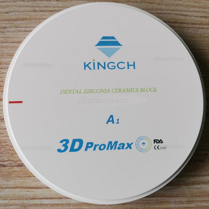 Kingch® 3D ProMax 98/95mm Dental Lab Zirconia Block CAD/CAM Ceramic Block